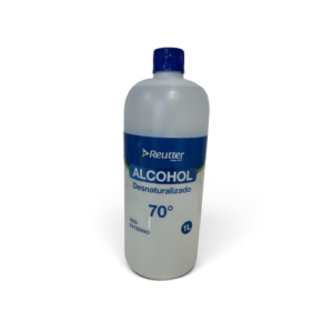 Alcohol Desnaturalizado 70% Reutter – 1 L Liquido